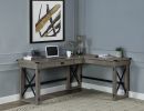 Talmar Writing Desk w/Lift Top in Weathered Gray Finish OF00054