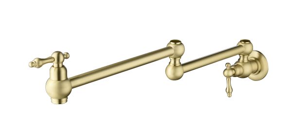 Wall-mounted flowerpot faucet (gold)