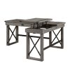 Talmar Writing Desk w/Lift Top in Weathered Gray Finish OF00054