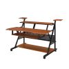 Willow Music Desk; Cherry &amp; Black Finish OF00990