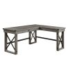 Talmar Writing Desk w/Lift Top in Weathered Gray Finish OF00054