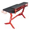 Techni Sport Red Stryker Gaming Desk; Red