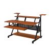 Willow Music Desk; Cherry &amp; Black Finish OF00990