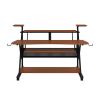 ACME Willow Music Desk, Cherry & Black Finish OF00990