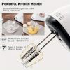 1pc 7 Speeds Electric Hand Mixer; Household Portable Powerful Handheld Electric Mixer; Hand-held Egg Beater; Small Whipping Cream Mixer For Cake; Baki