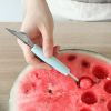 Steel Fruit Digger Cutting Watermelon Artifact Fruit Ball Digging Ball Ice Cream Round Spoon Fruit Cutting Carving Knife