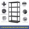 Heavy duty shelving made of high quality steel with reinforced structure