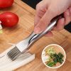 Stainless Steel Multifunctional Garlic Cutter Onion Knife Scallion Chopped Vegetable Cutter Sharp